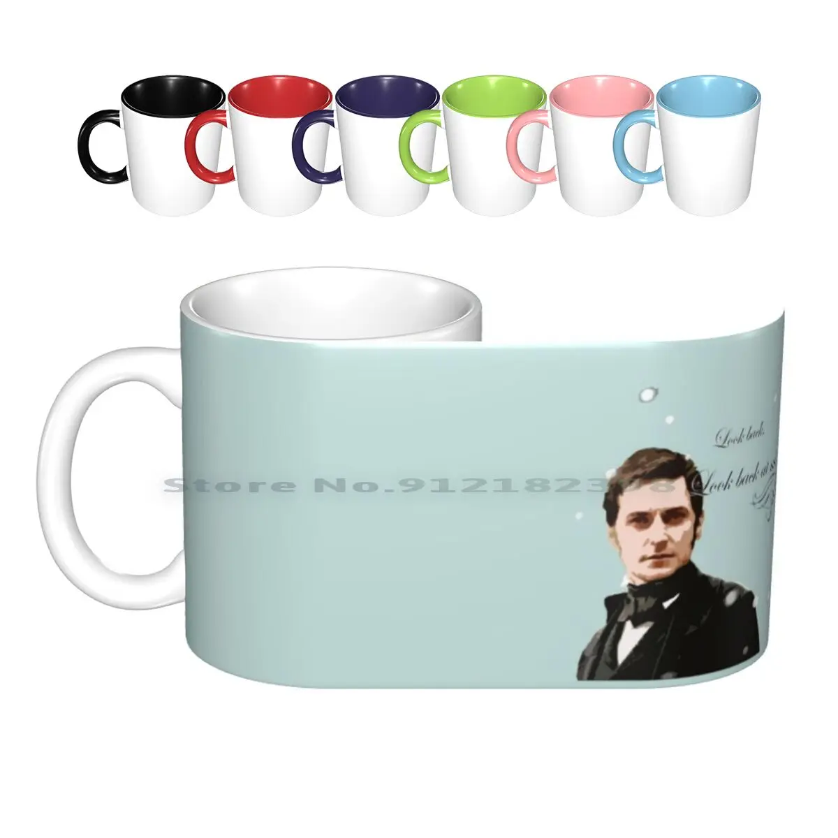 North And South Quote _ Mr _ Look Back At Me. Ceramic Mugs Coffee Cups Milk Tea Mug Look Back At Me North And South Quotes