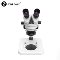 Kailiwei Micro Soldering Tool Binocular Zoom Stereo Microscope for Mobile Phone Repair with Light