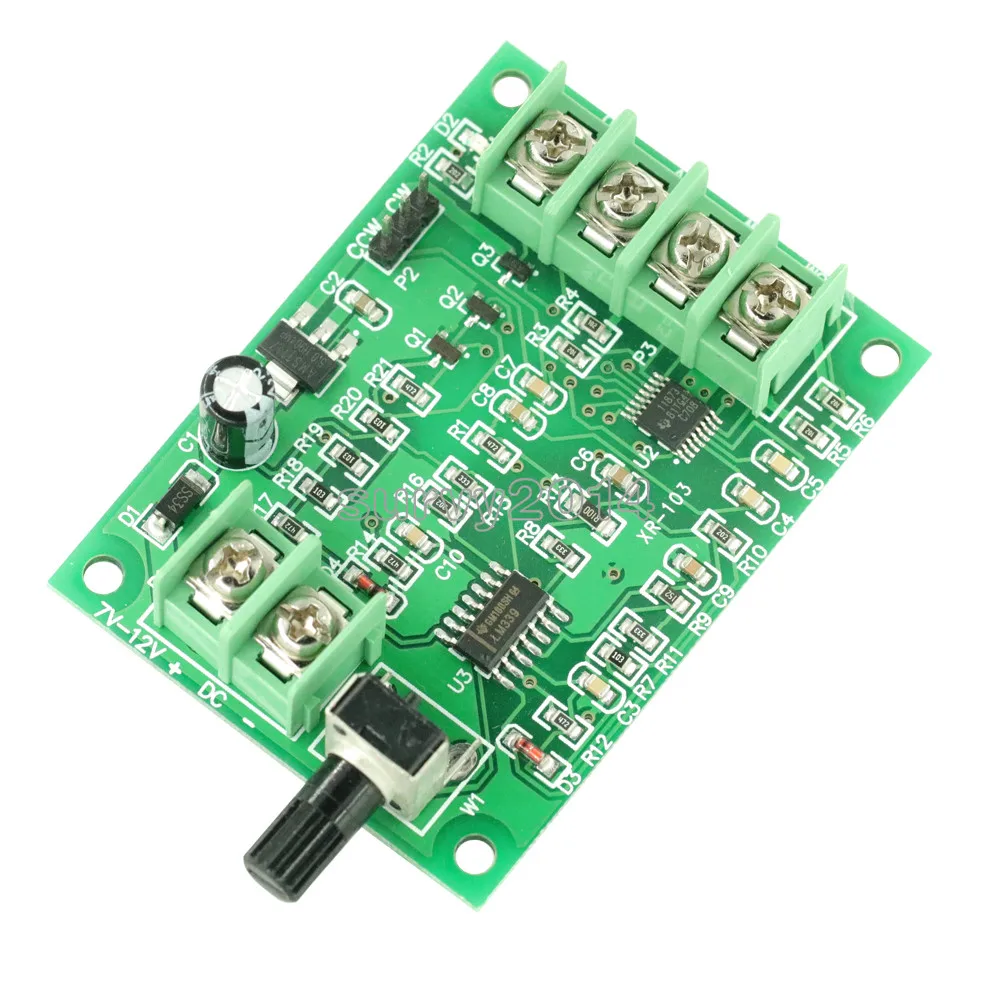 DC 7V-12V Brushless Driver Board Controller For Hard Drive Motor 3/4 Wire