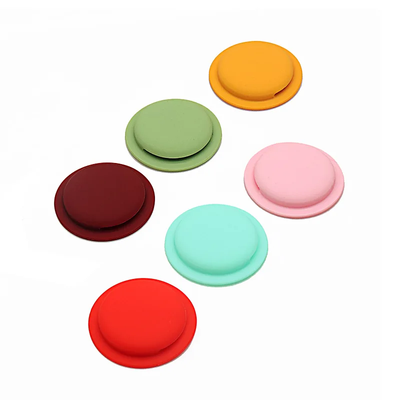 Multi Colors Silicone Protective Case Back Adhesive Mount Cover Protector for Apple Airtag GPS Tracker