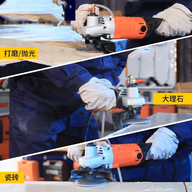 High-Power Marbleในครัวเรือนกระเบื้องเซรามิคและกระเบื้องหินขัดเครื่องฉีดน้ำเครื่องบดมุม