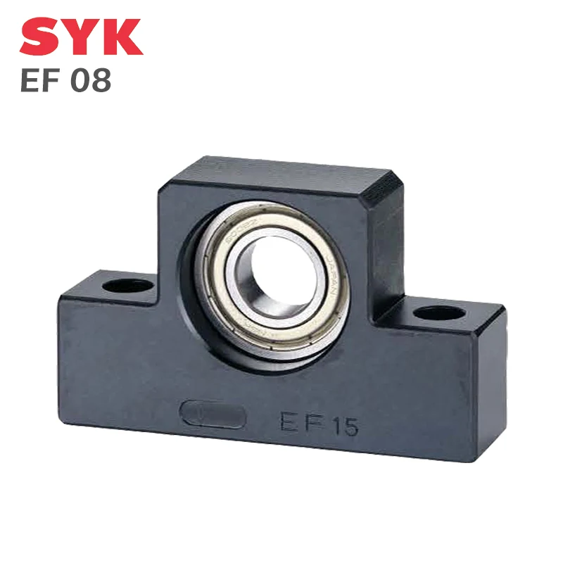 

SYK Support Unit EKEF Professional EF08 supported-side C7 C3 for ballscrew TBI sfu 0801 1002 1004 Premium CNC Parts Spindle End