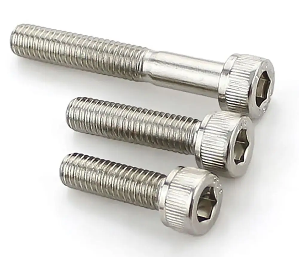 M3 M4 M5 M6 M8 Grade 12.9 Hex Socket Head Cap Screws Nickel-plated Full/Half Thread Alloy Steel Allen Head Bolts DIN912