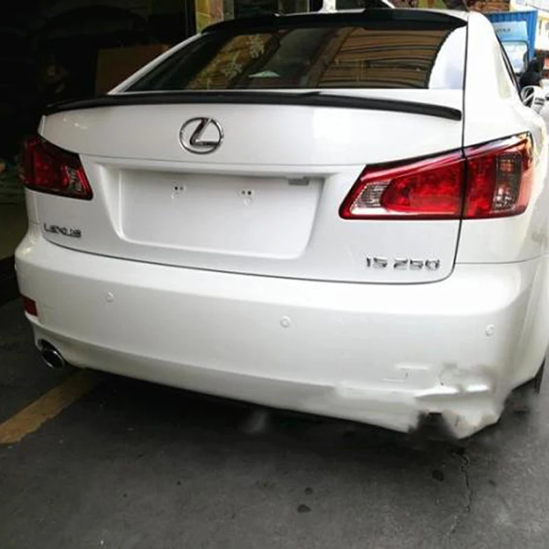 Carbon Fiber Rear Trunk Wing Spoiler for Lexus IS IS250 IS300 IS350 2007-2013 Car Accessories