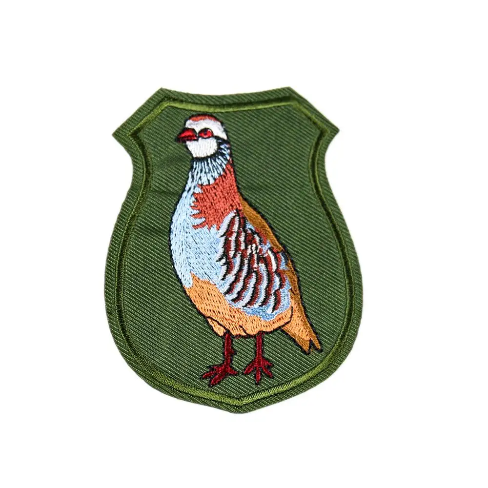 2PCS Peace Dove Embroidery Patch Love and Peace Bird Badges Animal Patches Applique Iron on Transfers for Clothing Wholesale