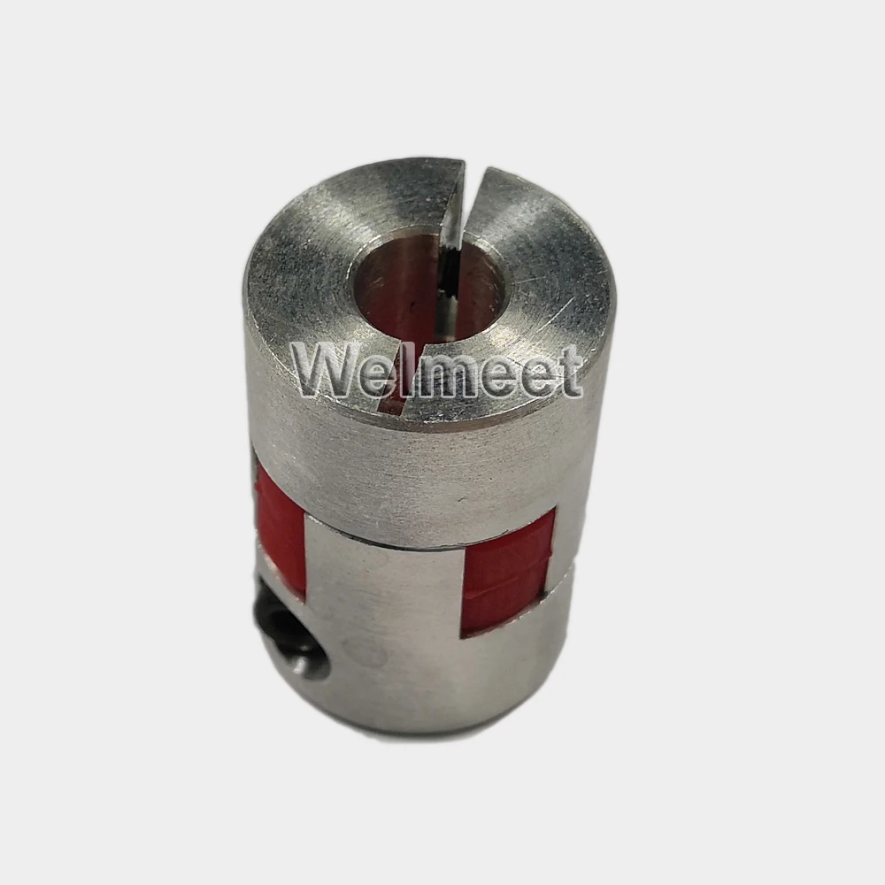 5mm/6mm/6.35mm/8mm/10mm/12mm D20L30 Aluminium Alloy CNC Flexible Plum Spider Shaft Coupling Coupler Servo Motor Connector Sleeve