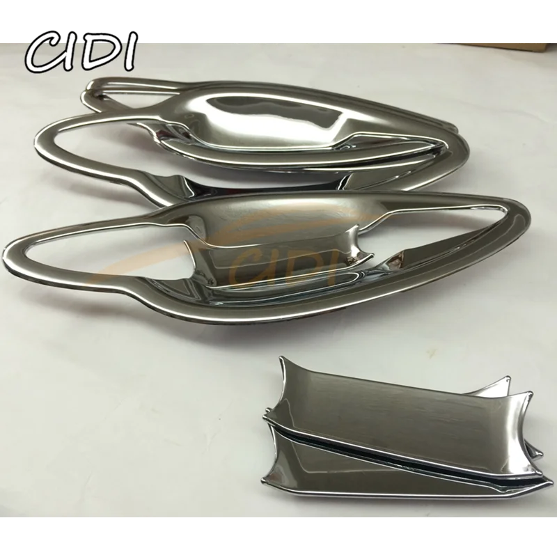 ABS Chrome Door Bowl Cover Trim For JAC REFINE S2 2015 2016 2017 2018 2019 2020 Car Styling Accessories Decoration