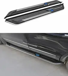 Fits for VW- Tiguan 2018-2023 2Pcs left right running board side steps nerf bar car pedal side stairs side bar