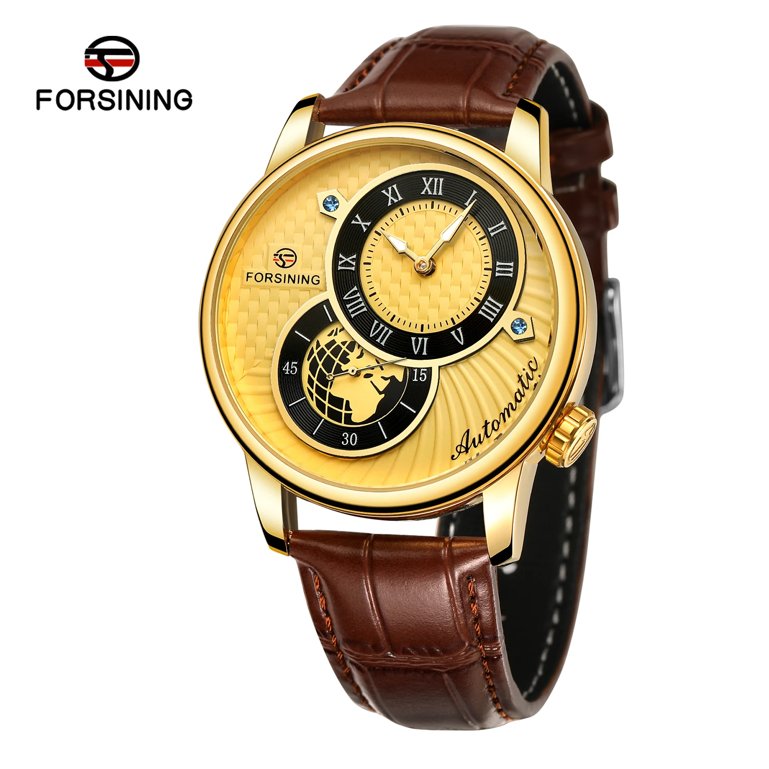 

Forsining Watches Men Automatic Hollow Mechanical Wristwatches Waterproof Sports Man Watch Clock Relogio Masculi Dropshipping