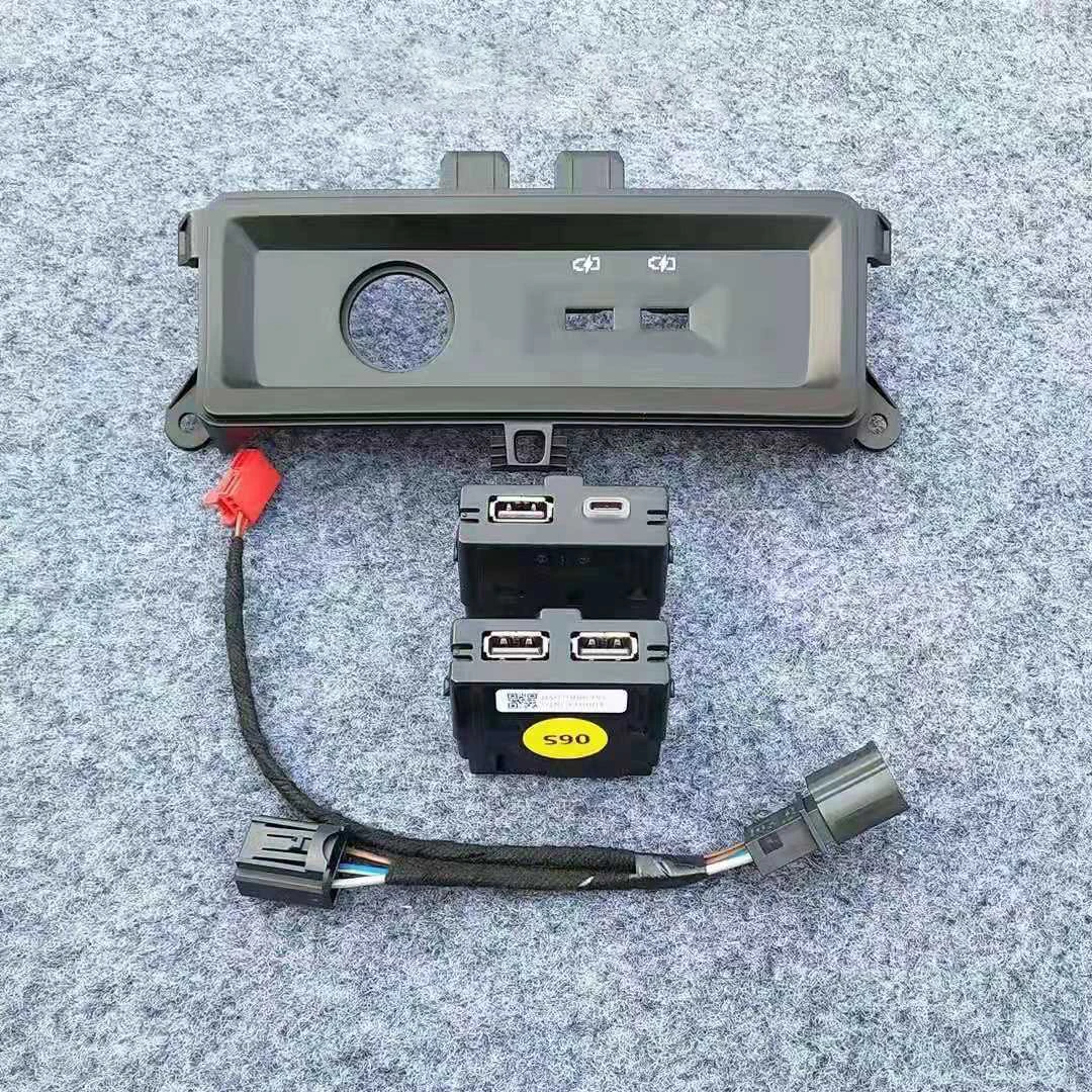 LHD Rear Seat Double USB  Double TYPE-C   USB & TYPE-C Charging FOR A6 C8