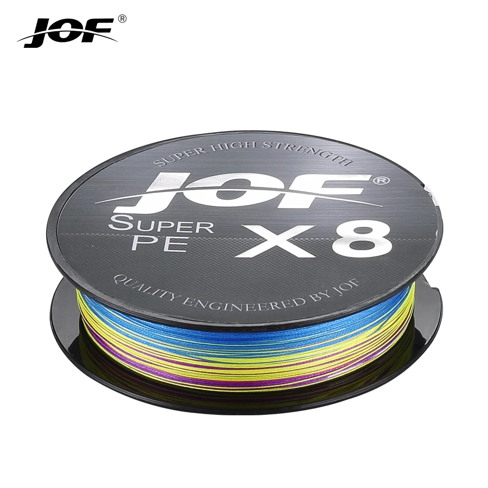 

JOF braids Fishing Line NEW 8 Strands Super Strong For Lake 150M 100% PE Multifilament Wire Woven Thread