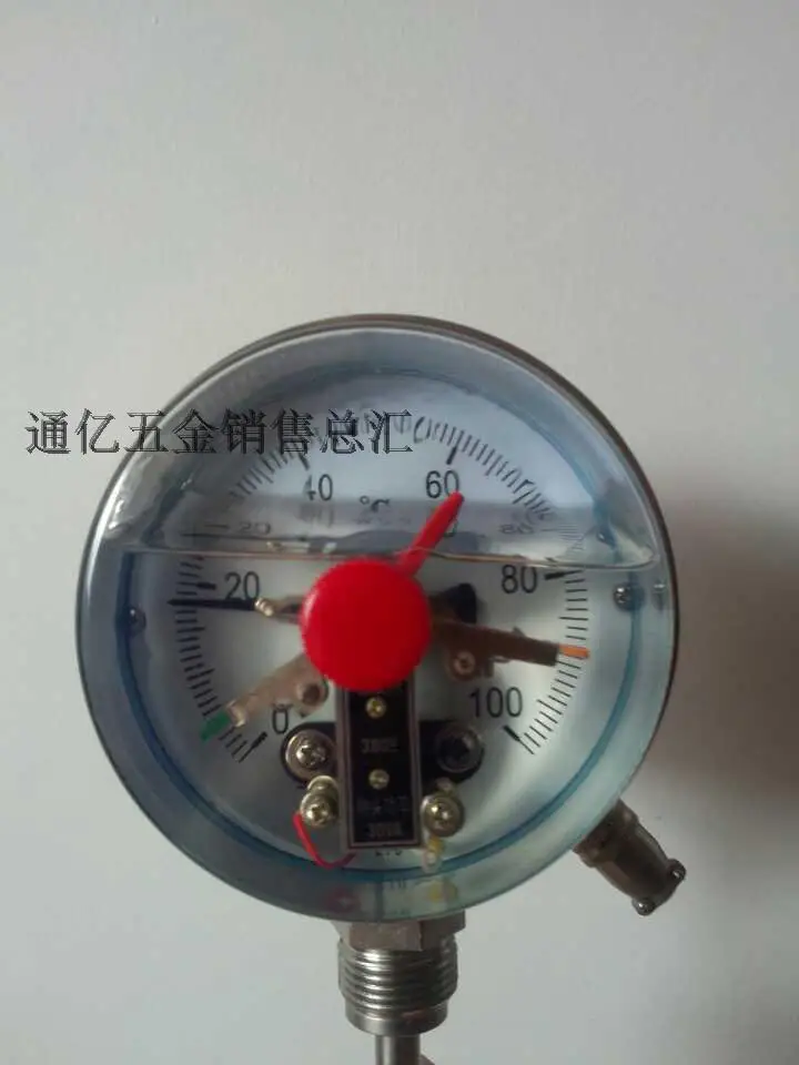 

WSS-411XBF-Y remote transmitting electric contact double metal thermometer all range of minus 80 to 500 degrees Celsius