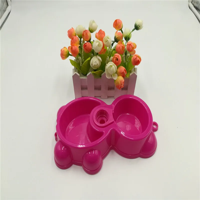 Pet Bowl com Duplo Urso, anfíbio