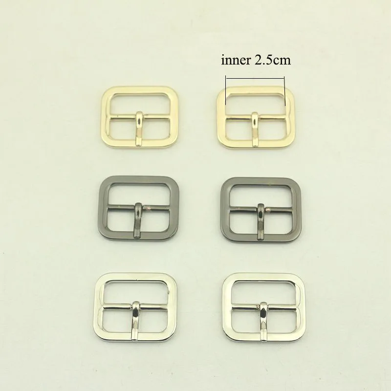 

30pcs 25mm Metal Pin Buckles Bag Strap Webbing Adjust Hook Decoration Clasp DIY 1 inch Belt Pin Buckle Garment Accessories