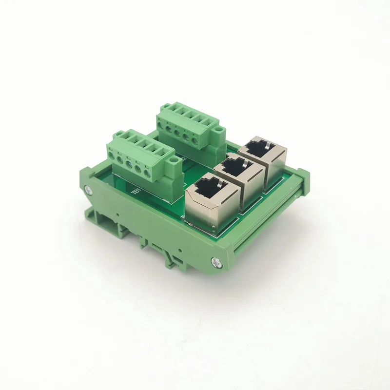 PLC industrial bus network breakout board, PLC supporting IO terminal block,WL-TB-104.