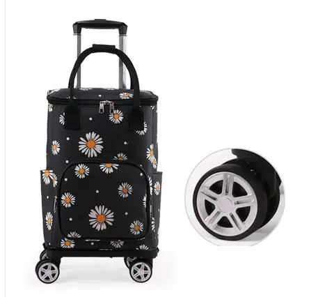 Women Shopping bags on wheels Women trolley bag shopping bag with wheels wheeled backpack Bags Rolling Luggage Backpack bags