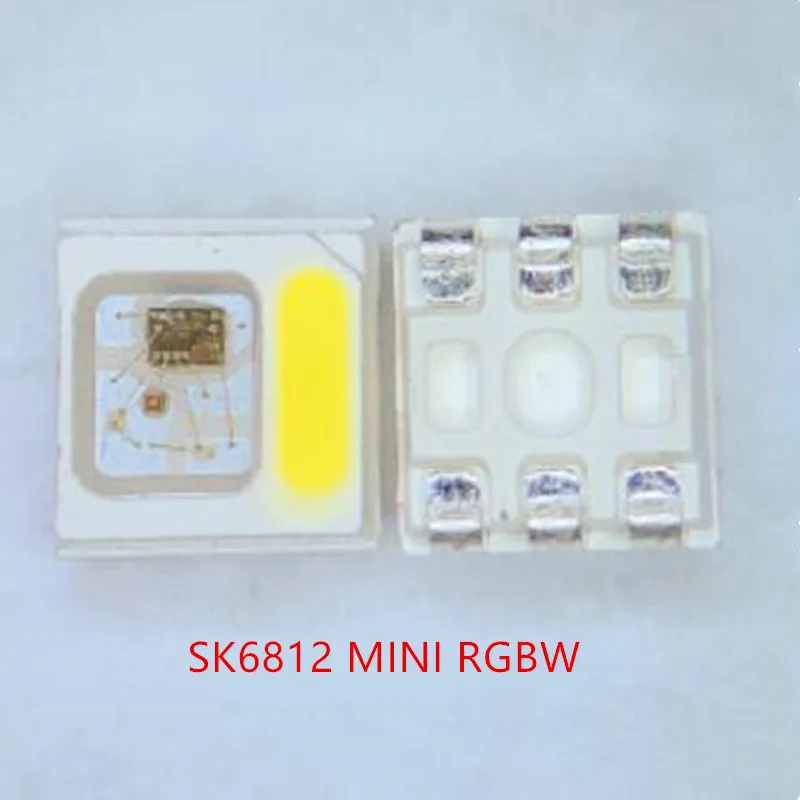 New 100-2000PCS SK6812 MINI RGBW LED Chip 3535 SMD PCB WS2812B Individually Addressable Chip Pixels DC5V