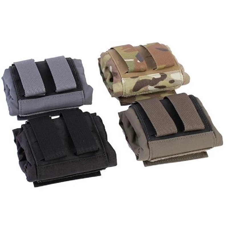 Mini Foldable Magazine Drop Dump Pouch Outdoor ROLL-UP Molle Pouch Storage Bag