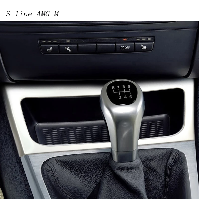 Car Styling For BMW 1 Series E81 E82 E87 2007-2011 Interior Trim Water Cup Holder Frame Covers Stickers decals Auto Accessories