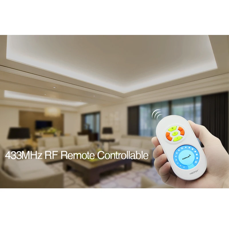 MiBOXER FUT040 FUT041 FUT042 (Upgrade) 433MHz Dual White Single Color RGB DC12-24V LED Strip Controller Brightness Dimmable