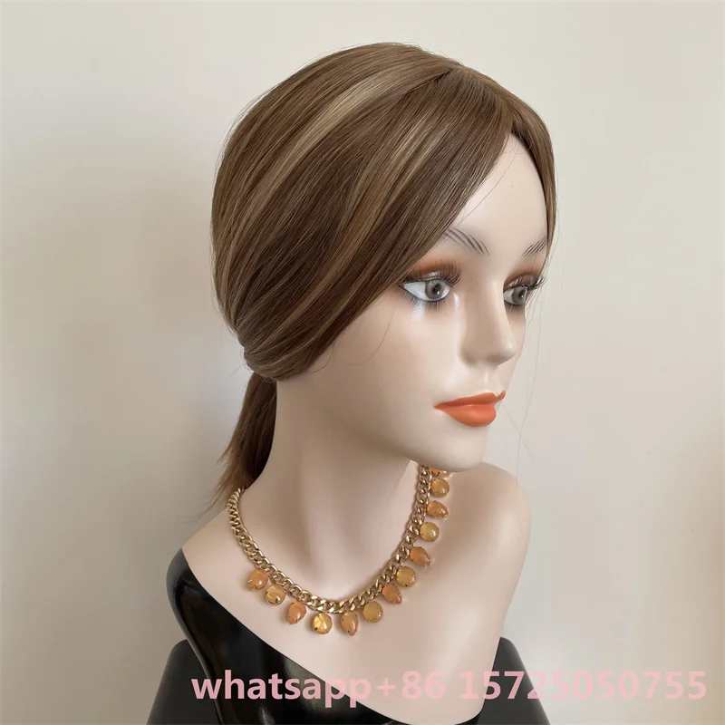 ​The Most Popular Jewish Wig European Virgin Hair Silk Top Wig Straight  Kosher Wig Best Skin Top In Stock Free Shipping