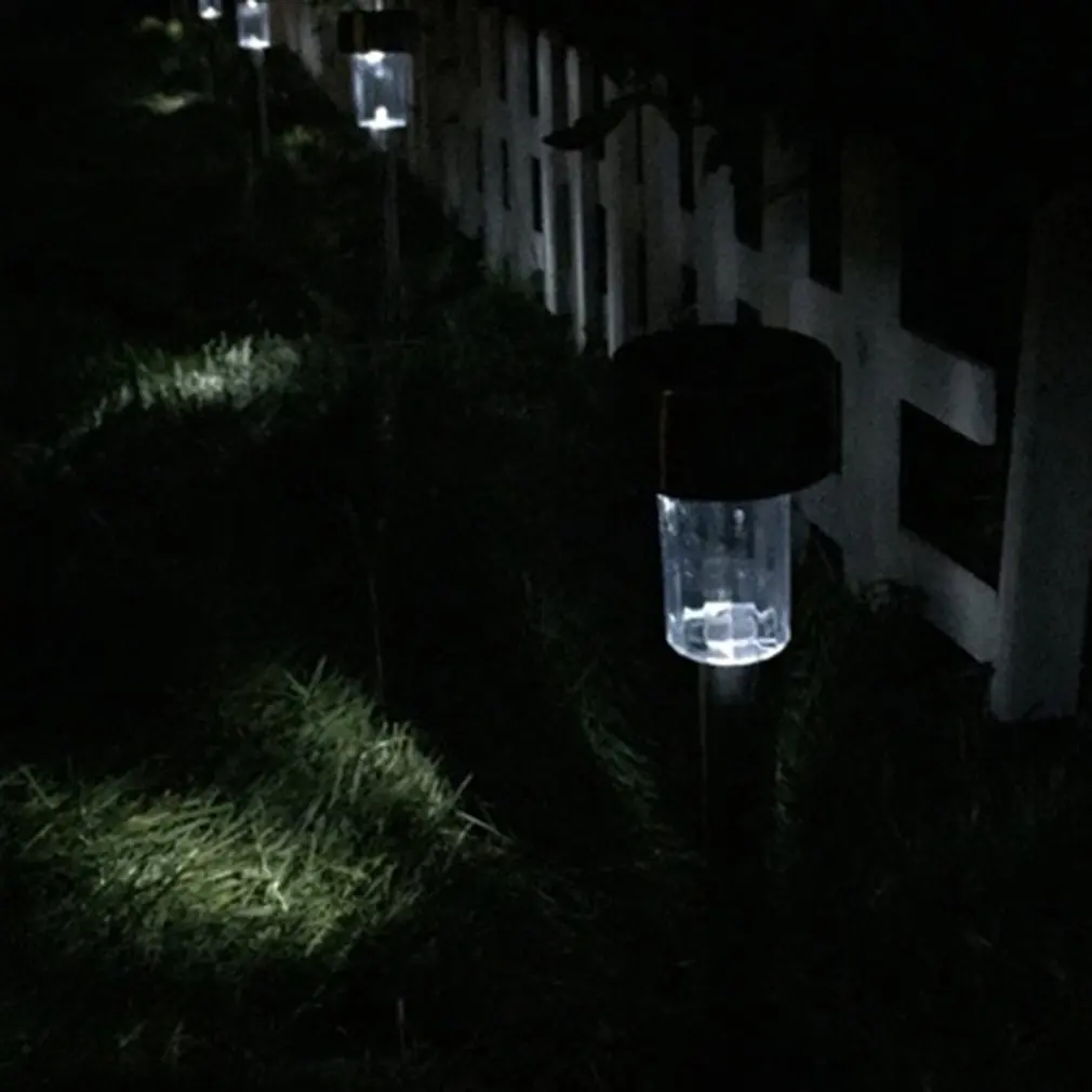 LED Solar Garden Lighting Outdoor Solar Powered Lamp Lantern Waterproof Led Landscape Path Yard Lawn Decoration