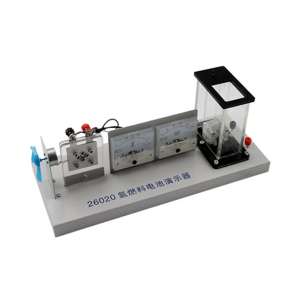 

Hydrogen fuel cell demonstrator Conversion of chemical energy into electrical energy Teaching instrument Experimental apparatus