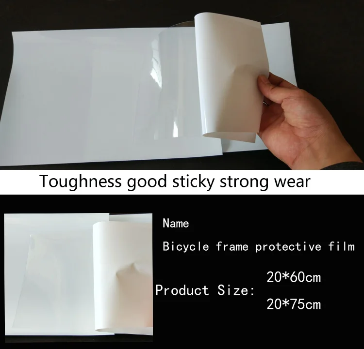 Bicycle Frame Protection Sticker bike paint protection film Crank Protector Road Bike Anti-scratch Protector stickers