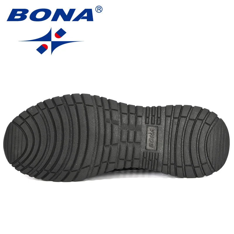 BONA New Designers Casual Shoes Men Comfortable Breathable Walking Sneakers Man Trendy Tenis masculino Zapatillas Hombre