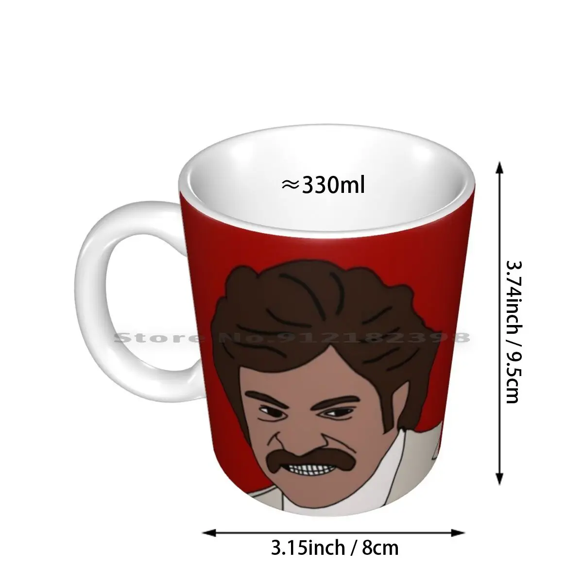 Ray Bloody Purchase Ceramic Mugs Coffee Cups Milk Tea Mug Toast Toast Of London Matt Berry Ray Purchase Comedy Uk Hand Drawn