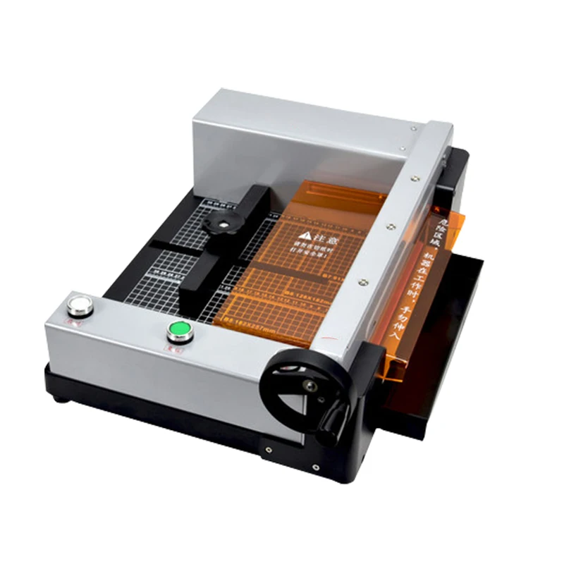 G-400 Electric Paper Cutter 4CM Thick Layer Book Photo Cutter Paper Trimmer Diy Office A4 Size Cutting Machine