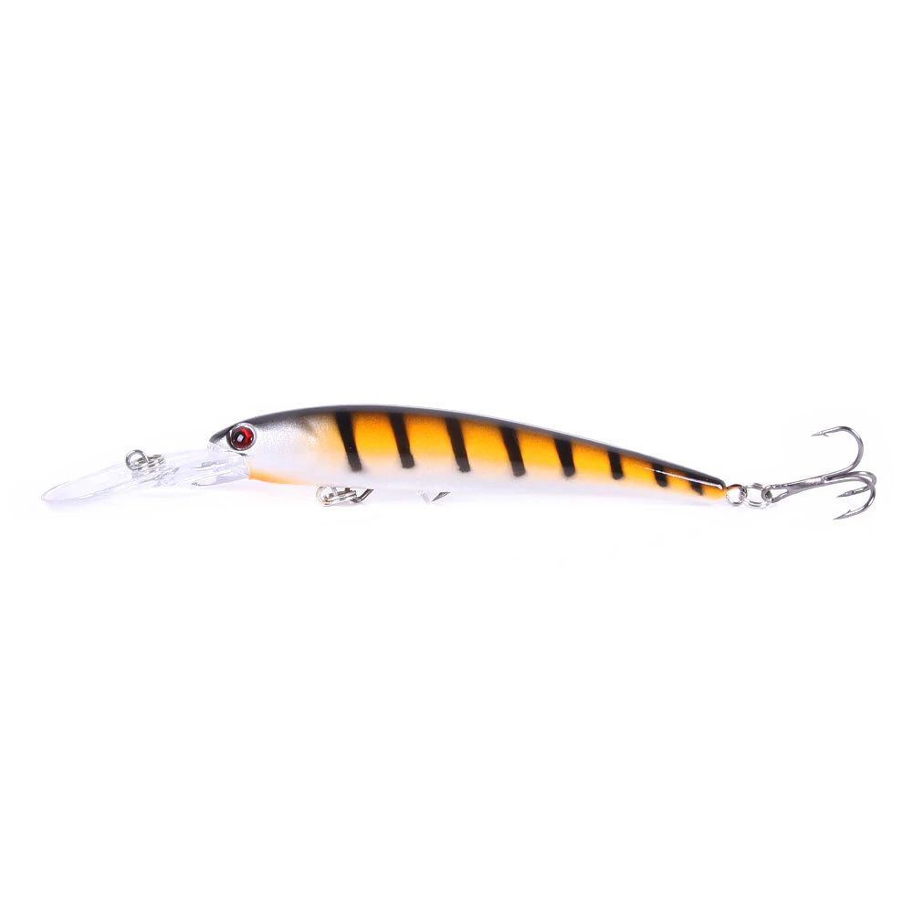 Señuelo Jerkbait Minnow Crankbait artificial para lucio - imagen 3