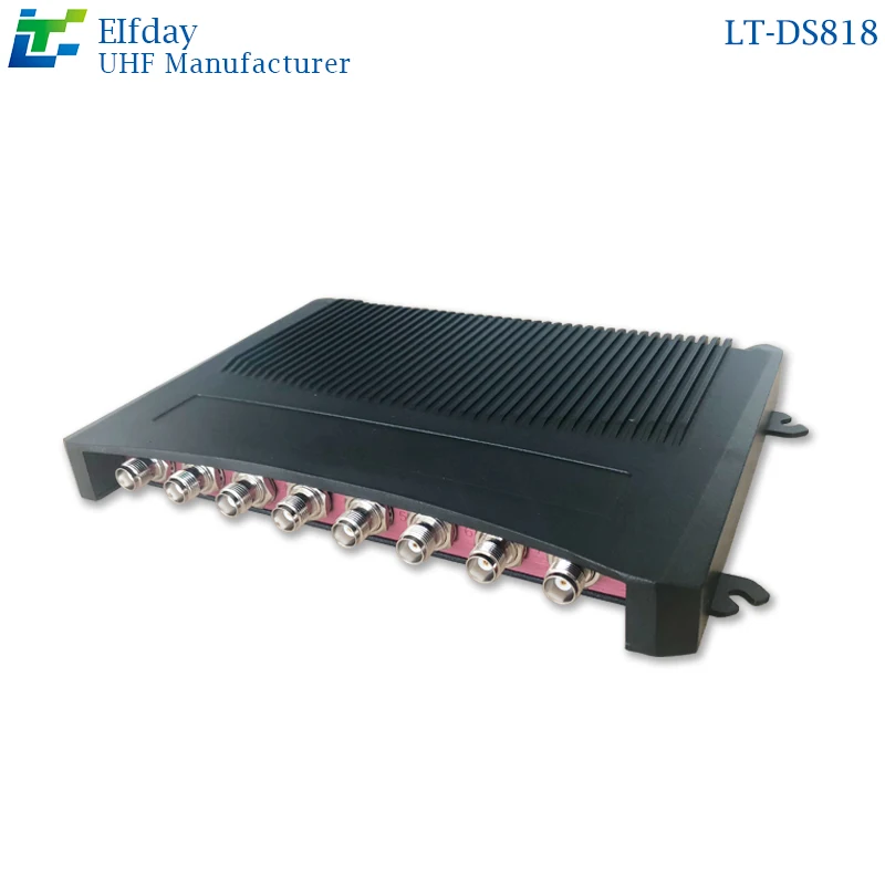 LT-DS818 RFID Ultra Hochfrequenz Acht Kanal Reader Und Writer Personal Teilnahme System Fern Multi Tag Reader