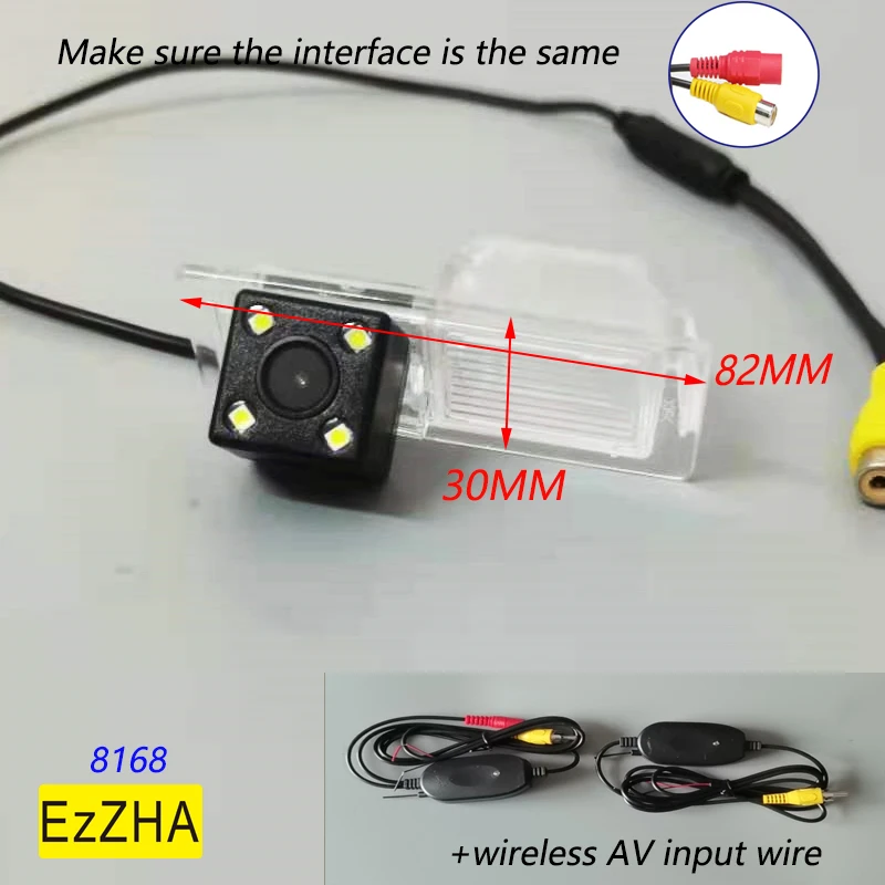 

Автомобильная камера заднего вида с ночным видением, 4 светодиода, водонепроницаемая камера заднего вида для Buick LaCrosse Verano ENVISION для Chevrolet Cruze TRAX LOVA