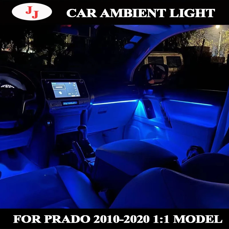 

Car Led Dashboard ambient Lamp Atmosphere Light For Toyota prado 2010-2020 handle light