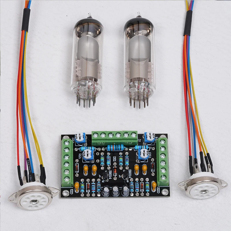 6E1 Tube Cat Eye Driver Board EM81 Audio Level Fluorescence Tuning Instruction Circuit DIY Kit Modification