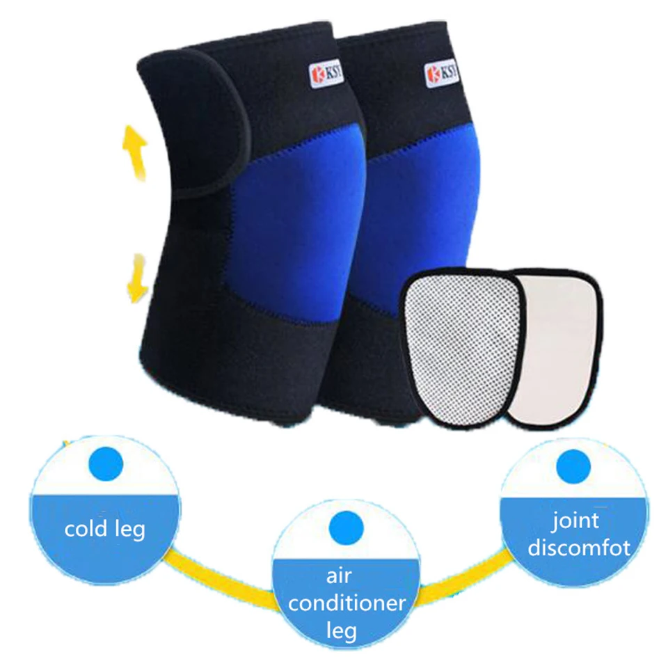 New Therapeutic Beactive Brace Point Pad Leg Black Presssure Brace Acupressure Sciatic Nerve Knee bandage knee pain relief tool