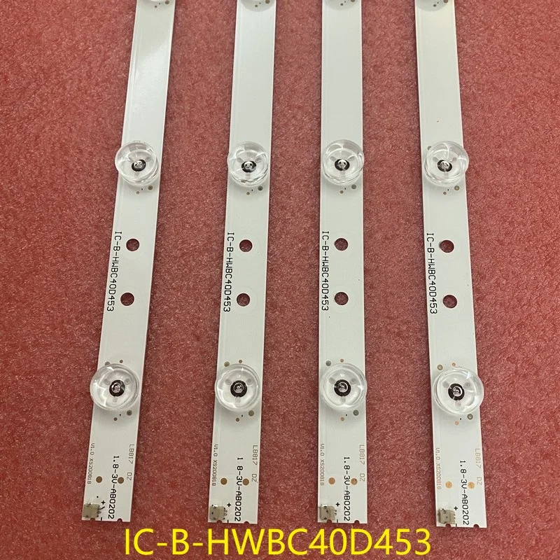 Bande LED pour IC-B-HWBC40D453 Sharp B40A234TC 40/233FDVD S4-Z5-V3-2 40/233F 40/233I V400H1J V400HJ6-PE1 40F21B-FHD 40F22B-FHD