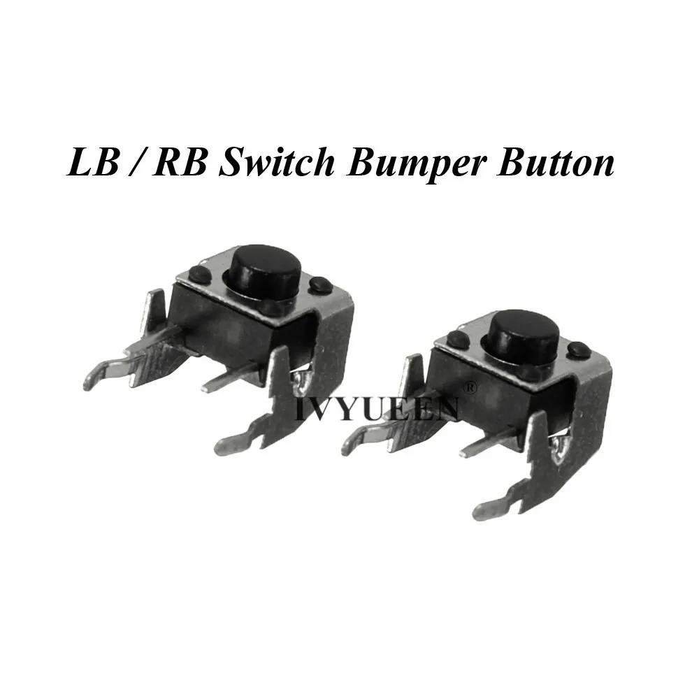 IVYUEEN 200 Pcs for Microsoft Xbox 360 One X S Controller RB LB Bumper Trigger Button Switch Repair Parts Kits Game Accessories
