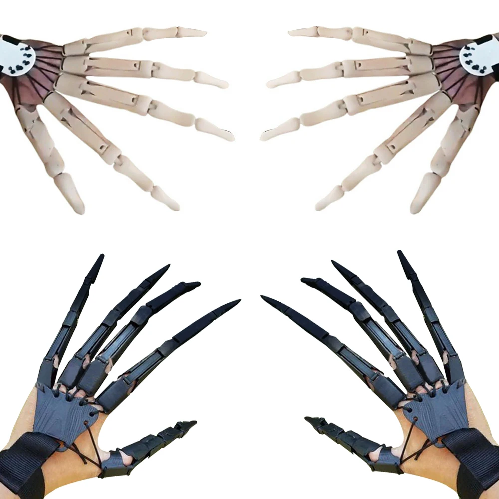 Halloween Articulated Finger Extensions Demon Claws Party Decoration Toy Halloween Party Toys Dropshipping