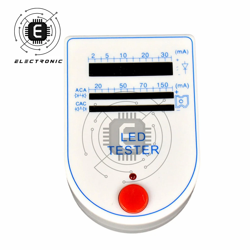 LED In-line Test Box White Test LED Color Brightness, Good or Bad, Widely Used, Quick Response Industrial Essentials