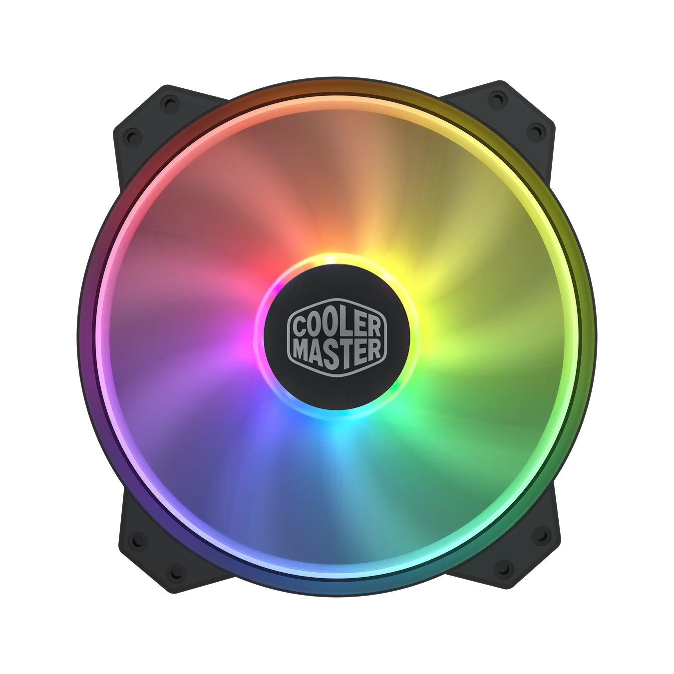 

Cooler MasterMF200R ARGB 20cm CPU water cooling fan silent 5V/3PIN, with addressable RGB lighting