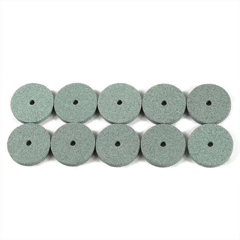 CMCP 10pcs 20mm Mini Drill Grinding Wheel Set Polishing Pad For Dremel Grinder Rotary Tool Abrasive Disc Wheel