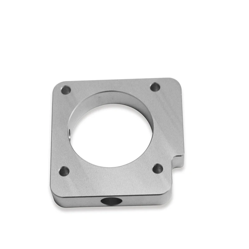 Aluminum Throttle Body Spacer Fits For Subaru WRX 06-14/STI 04-15 (Silver)-YX02891