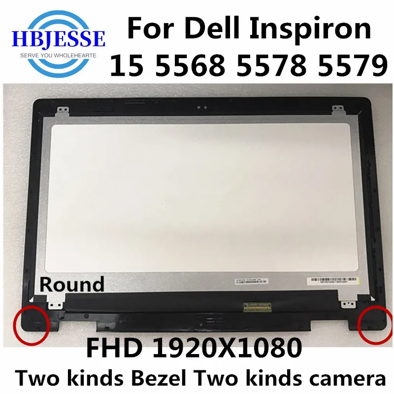 15.6'' FHD 1920*1080 LCD Screen Touch Digitizer Replacement Assembly For Dell Inspiron 15 5568 5578 5579 P58F P58F001