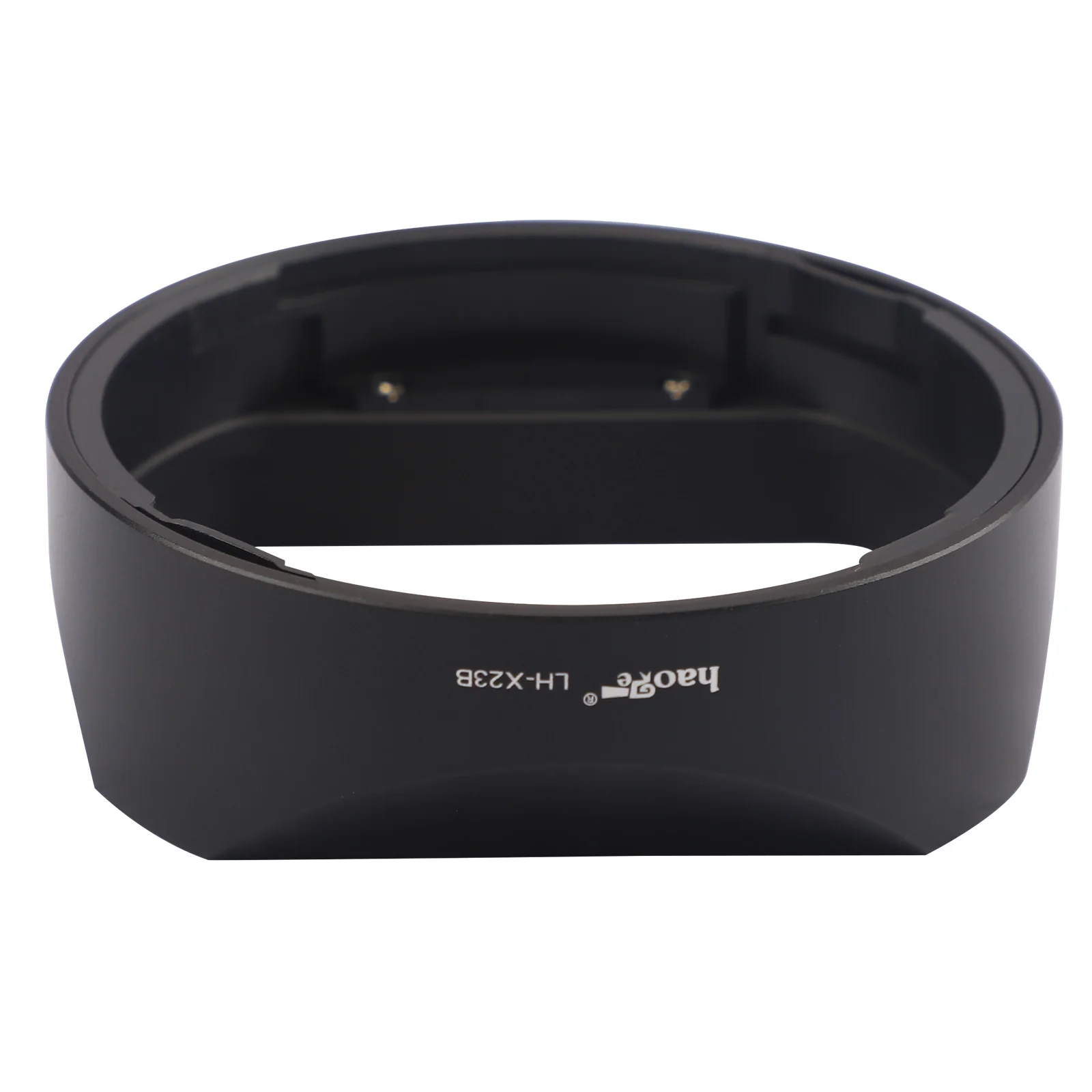 Haoge LH-X23B Square Dedicated Metal Lens Hood Shade with Metal Cap for Fujifilm Fuji Fujinon XF 23mm F1.4 R,XF 56mm F1.2 R Lens