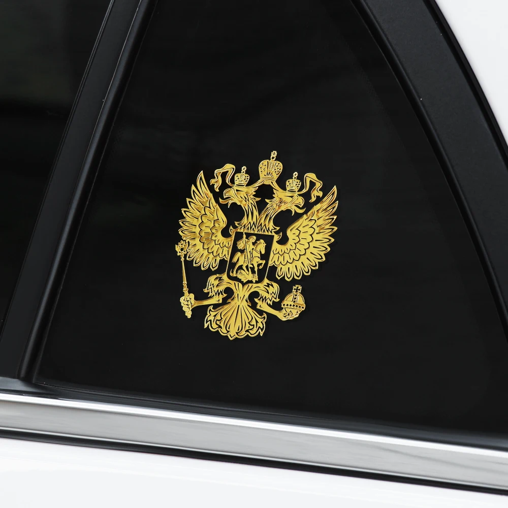 Russian Federation Eagle Emblem Car Sticker for Chevrolets Cruze Captiva Lacetti Aveo Niva Trax Onix