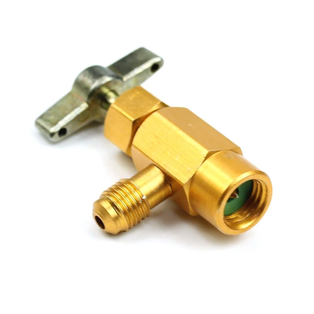 Refill Adapter R134A Car Air conditioning A/C Refrigerant Can Tap Valve Bottle Opener Adapter