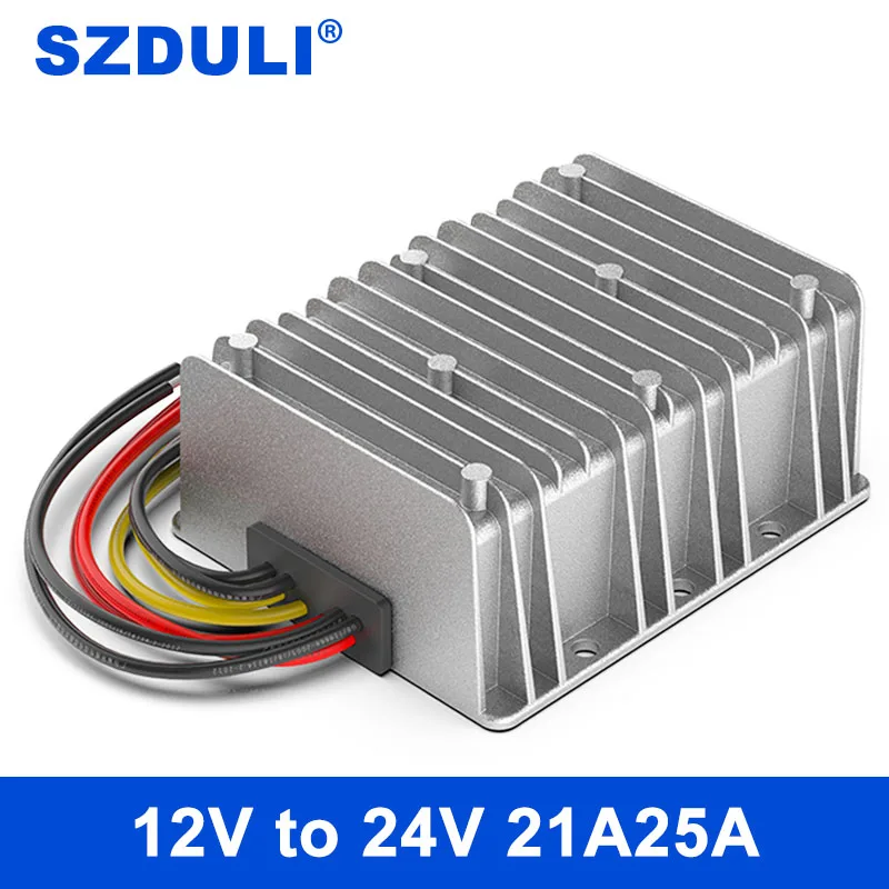 

12V Liter 24V500W DC Power Converter 12V to 24V600W Automotive Power Stabilized DC-DC Module