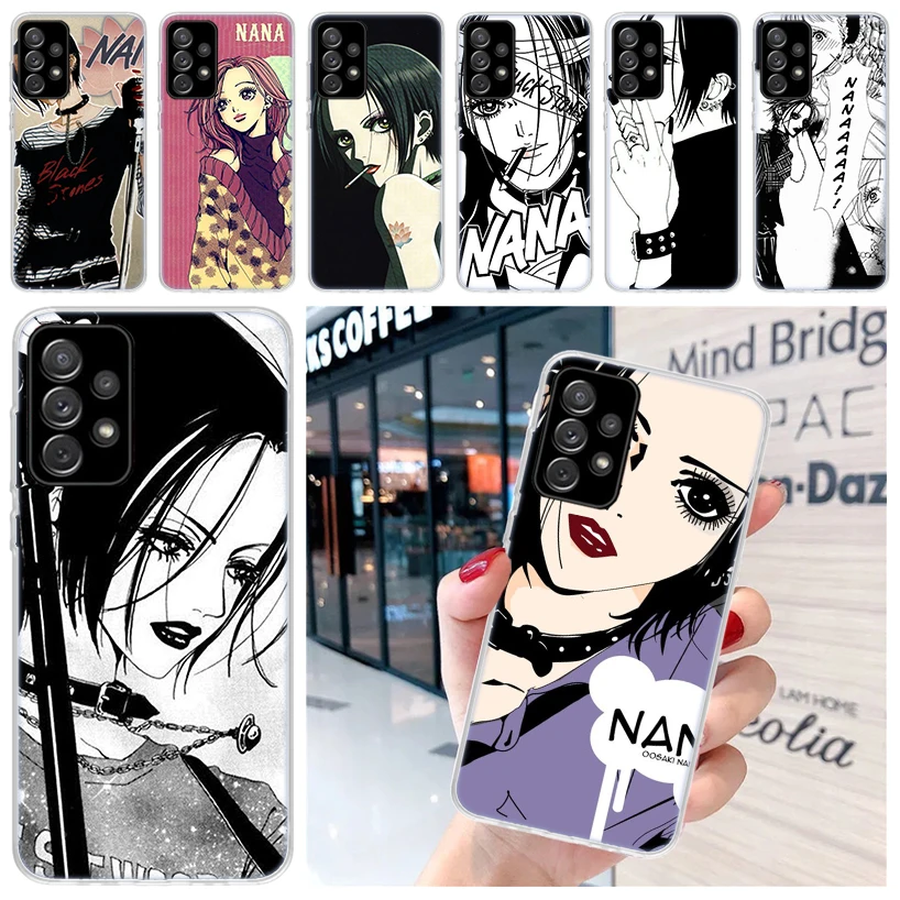 NaNa Osaki Anime For Samsung Galaxy A15 A14 A13 A12 A55 A54 A53 A52 Phone Case A32 A35 A34 A33 A25 A24 A23 A22 A04S A03S A02S Ga